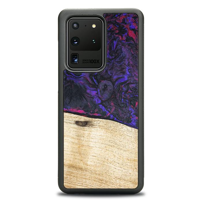 Samsung Galaxy S20 Ultra Handyhülle aus Harz und Holz - Synergy#F18
