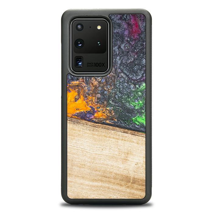 Samsung Galaxy S20 Ultra Handyhülle aus Harz und Holz - Synergy#F20
