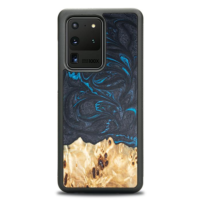 Samsung Galaxy S20 Ultra Handyhülle aus Harz und Holz - Synergy#F21
