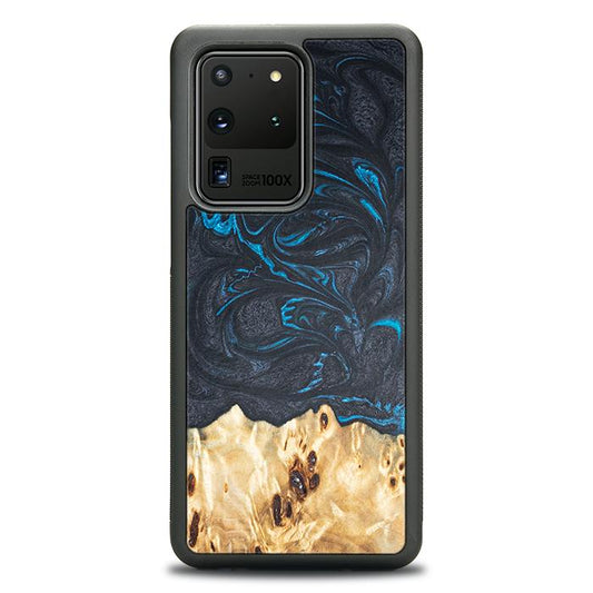 Samsung Galaxy S20 Ultra Handyhülle aus Harz und Holz - Synergy#F21