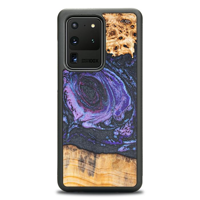 Samsung Galaxy S20 Ultra Handyhülle aus Harz und Holz - Synergy#F24