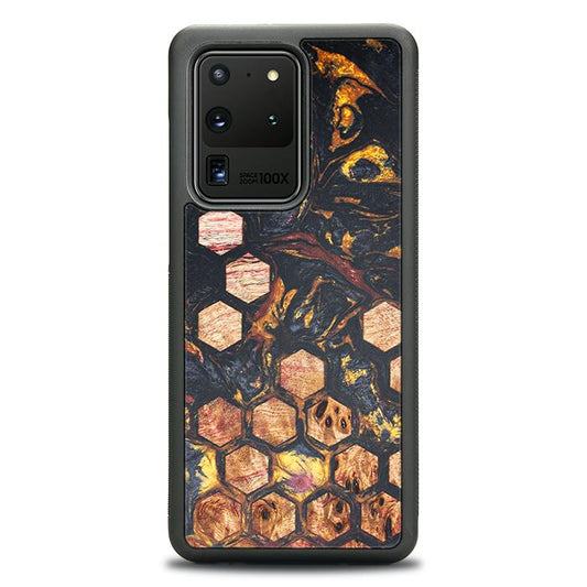 Samsung Galaxy S20 Ultra Handyhülle aus Harz und Holz - Synergy#F26