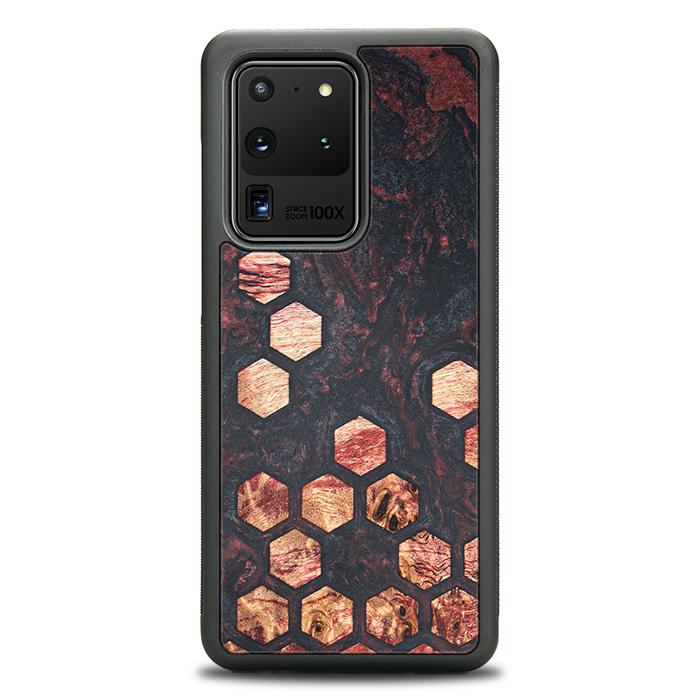 Samsung Galaxy S20 Ultra Handyhülle aus Harz und Holz - Synergy#F27