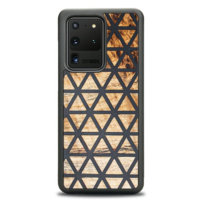 Samsung Galaxy S20 Ultra Handyhülle aus Harz und Holz - Synergy#F29
