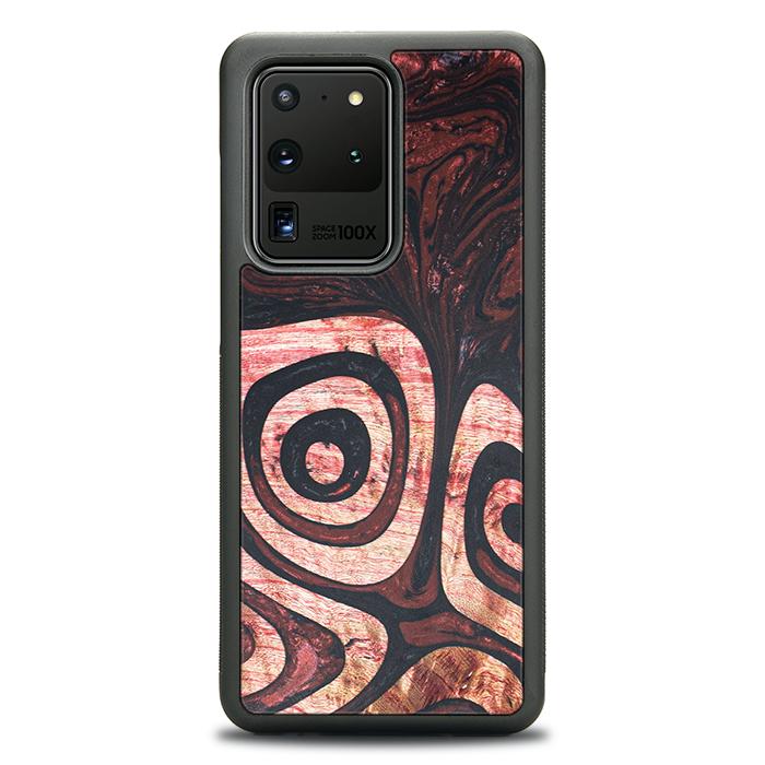 Samsung Galaxy S20 Ultra Handyhülle aus Harz und Holz - Synergy#F32