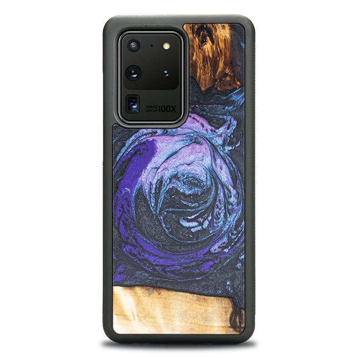 Samsung Galaxy S20 Ultra Handyhülle aus Harz und Holz - Synergy#F34
