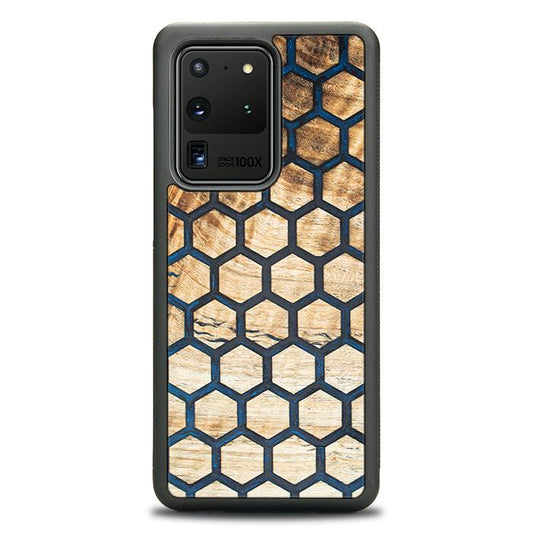 Samsung Galaxy S20 Ultra Handyhülle aus Harz und Holz - Synergy#F36