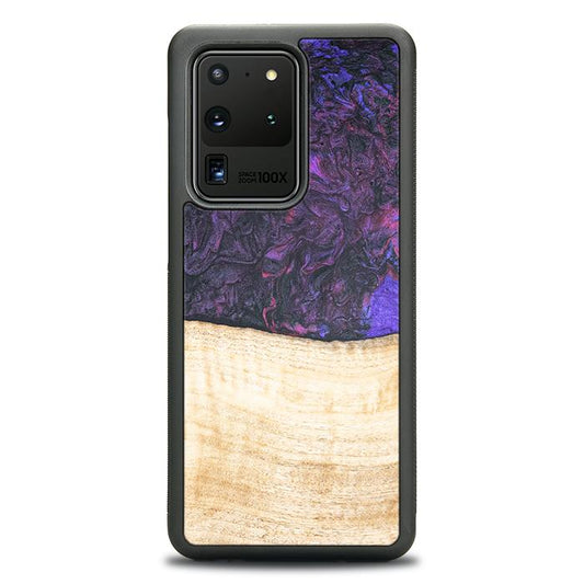Samsung Galaxy S20 Ultra Handyhülle aus Harz und Holz - Synergy#F4