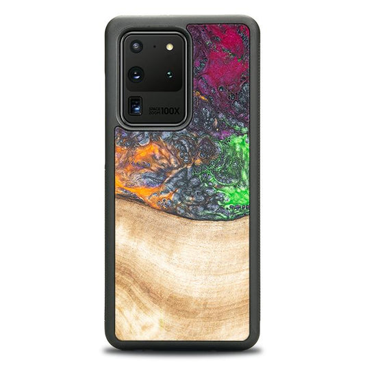 Samsung Galaxy S20 Ultra Handyhülle aus Harz und Holz - Synergy#F6