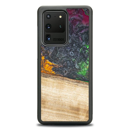 Samsung Galaxy S20 Ultra Handyhülle aus Harz und Holz - Synergy#F8