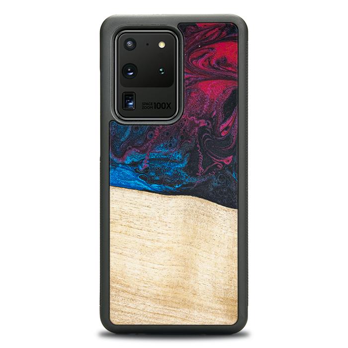 Samsung Galaxy S20 Ultra Handyhülle aus Harz und Holz - Synergy#F9