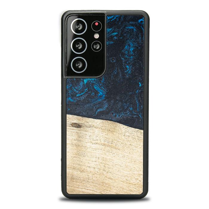 Samsung Galaxy S21 Ultra Handyhülle aus Harz und Holz - Synergy#F17