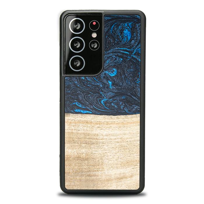 Samsung Galaxy S21 Ultra Handyhülle aus Harz und Holz - Synergy#F19