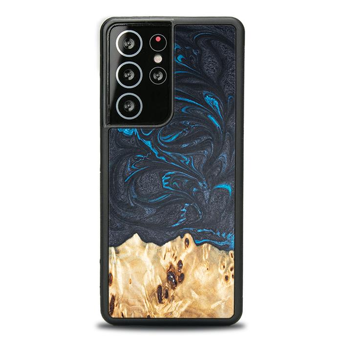 Samsung Galaxy S21 Ultra Handyhülle aus Harz und Holz - Synergy#F21