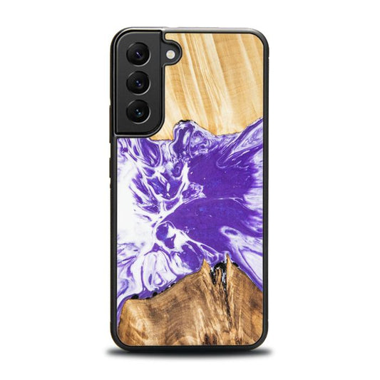 Samsung Galaxy S22 Plus Handyhülle aus Harz und Holz - Synergy#A78