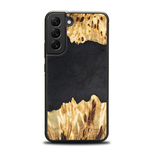 Samsung Galaxy S22 Plus Handyhülle aus Harz und Holz - Synergy#E19