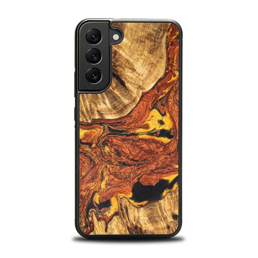 Samsung Galaxy S22 Plus Handyhülle aus Harz und Holz - Synergy#E6