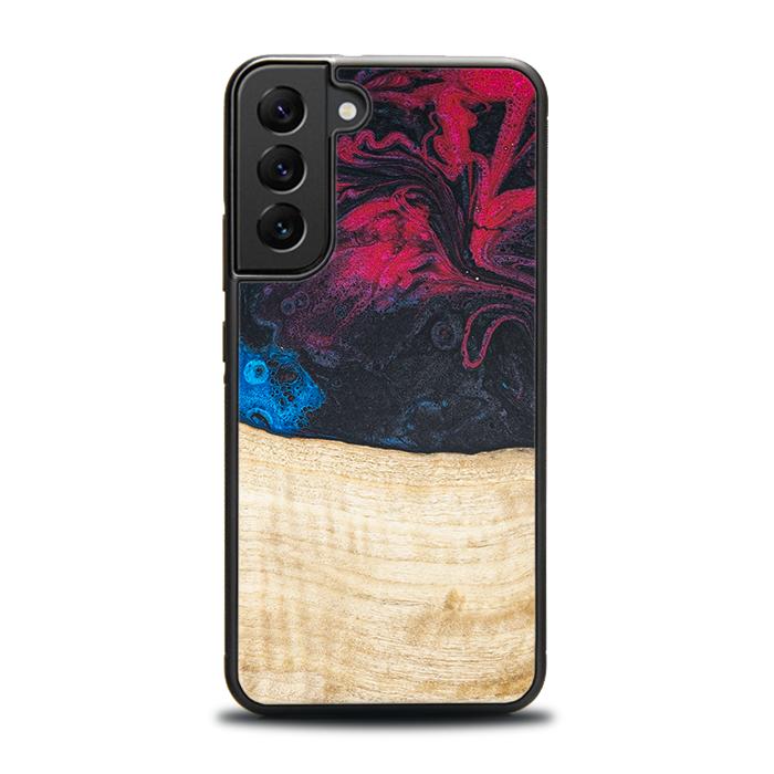 Samsung Galaxy S22 Plus Handyhülle aus Harz und Holz - Synergy#F14
