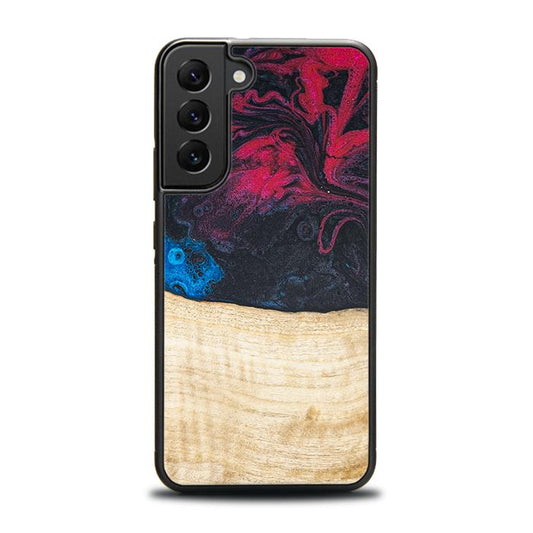 Samsung Galaxy S22 Plus Handyhülle aus Harz und Holz - Synergy#F14