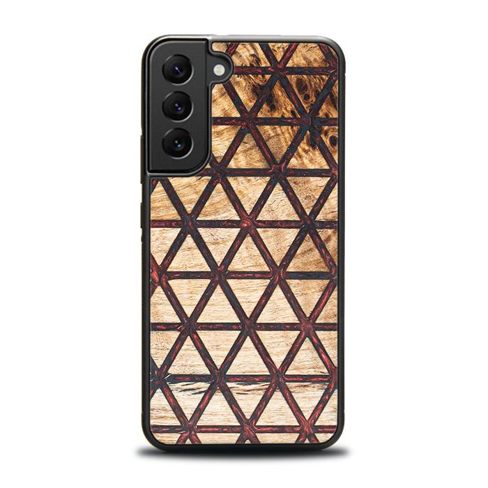 Samsung Galaxy S22 Plus Handyhülle aus Harz und Holz - Synergy#F22