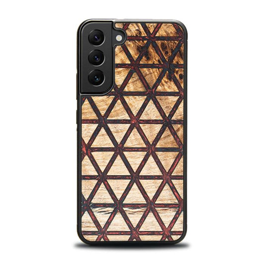 Samsung Galaxy S22 Plus Handyhülle aus Harz und Holz - Synergy#F22