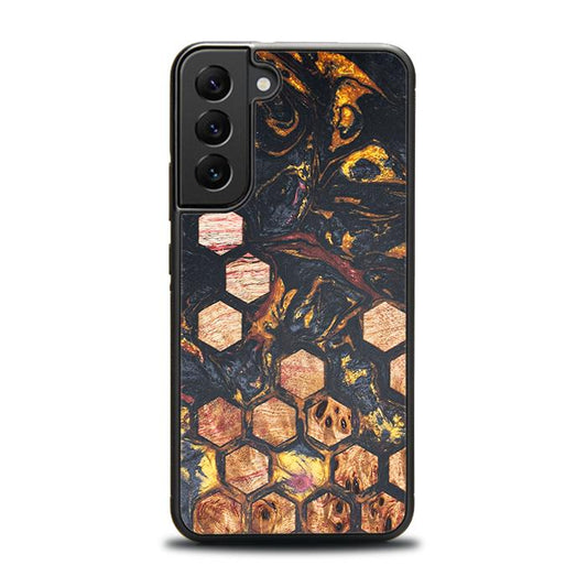 Samsung Galaxy S22 Plus Handyhülle aus Harz und Holz - Synergy#F26