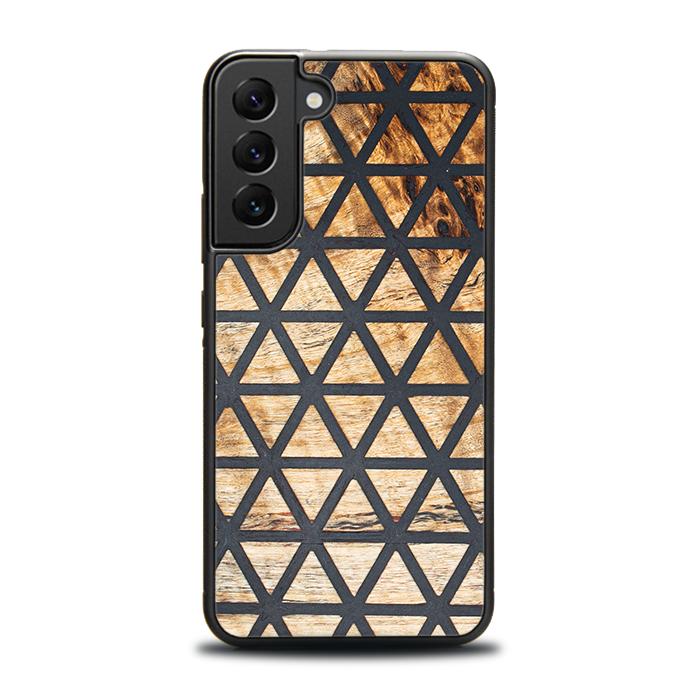 Samsung Galaxy S22 Plus Handyhülle aus Harz und Holz - Synergy#F29
