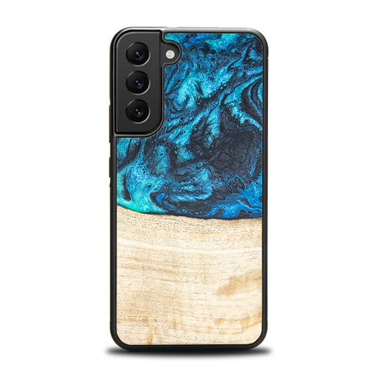 Samsung Galaxy S22 Plus Handyhülle aus Harz und Holz - Synergy#F3