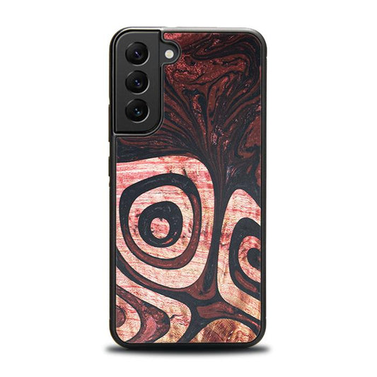 Samsung Galaxy S22 Plus Handyhülle aus Harz und Holz - Synergy#F32