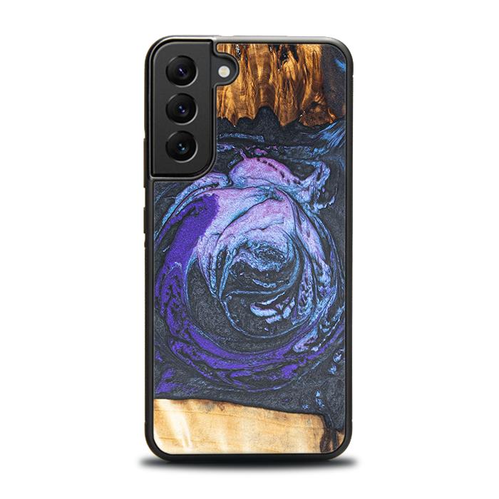 Samsung Galaxy S22 Plus Handyhülle aus Harz und Holz - Synergy#F34