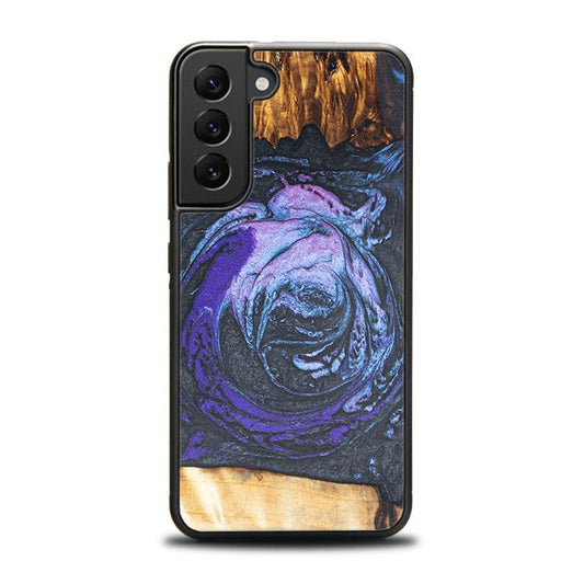 Samsung Galaxy S22 Plus Handyhülle aus Harz und Holz - Synergy#F34