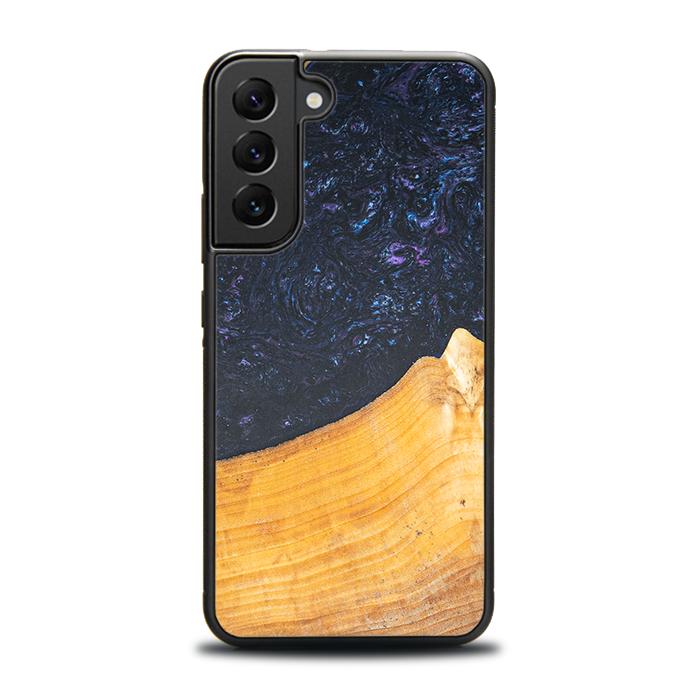Samsung Galaxy S22 Plus Handyhülle aus Harz und Holz - Synergy#F37