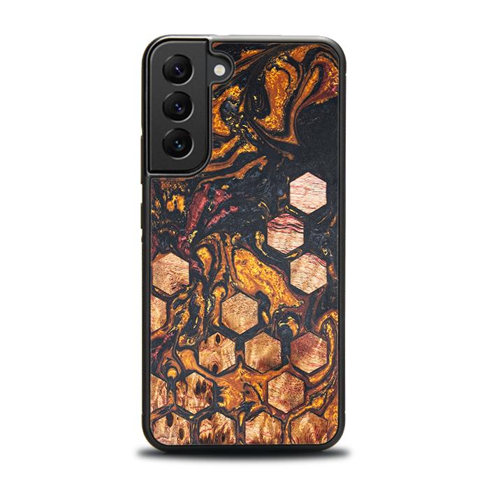Samsung Galaxy S22 Plus Handyhülle aus Harz und Holz - Synergy#F38