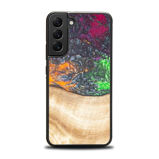 Samsung Galaxy S22 Plus Handyhülle aus Harz und Holz - Synergy#F6