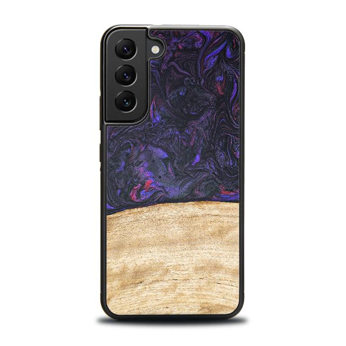 Samsung Galaxy S22 Plus Handyhülle aus Harz und Holz - Synergy#F7