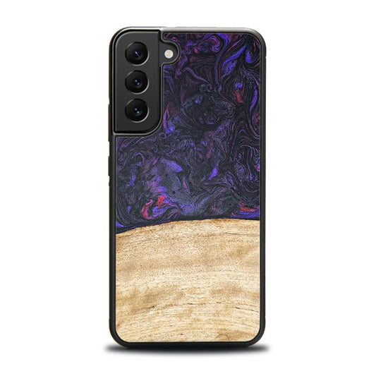 Samsung Galaxy S22 Plus Handyhülle aus Harz und Holz - Synergy#F7