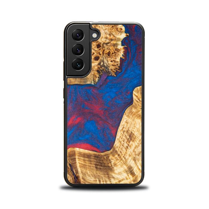 Samsung Galaxy S22 Resin & Wood Phone Case - Synergy#E10
