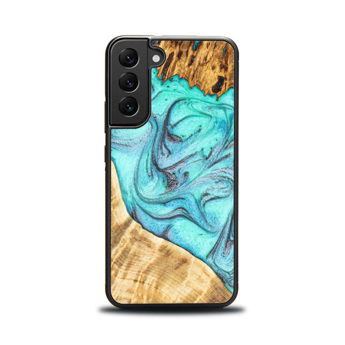 Samsung Galaxy S22 Resin & Wood Phone Case - Synergy#E16