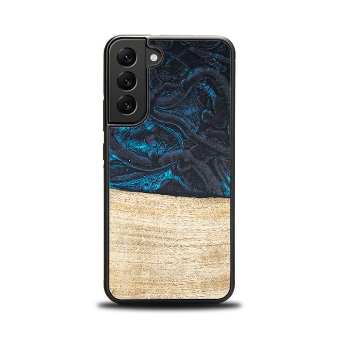 Samsung Galaxy S22 Handyhülle aus Harz und Holz - Synergy#F13