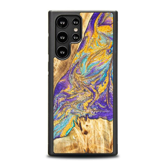 Samsung Galaxy S22 Ultra Handyhülle aus Harz und Holz - SYNERGY#E2