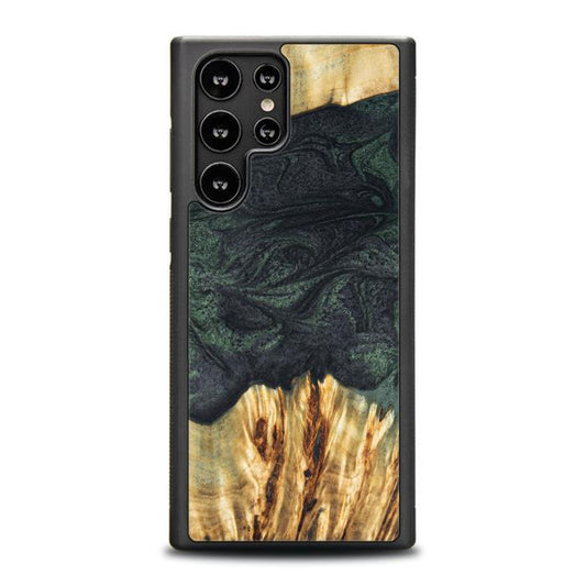 Samsung Galaxy S22 Ultra Handyhülle aus Harz und Holz - Synergy#E25