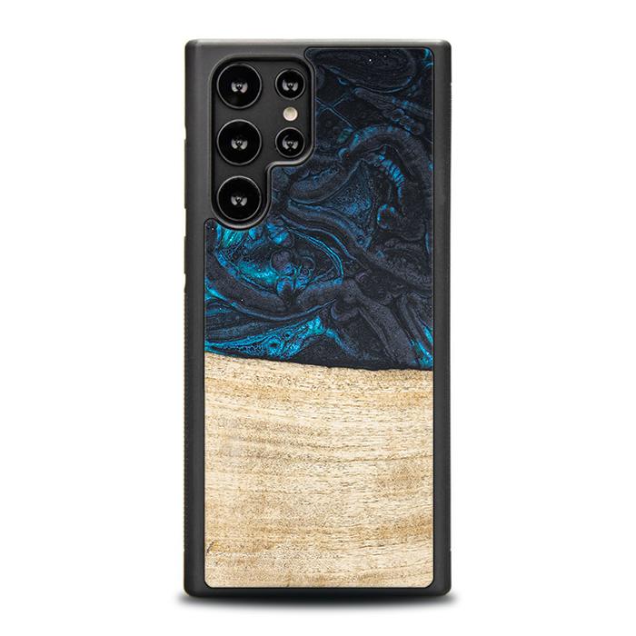 Samsung Galaxy S22 Ultra Handyhülle aus Harz und Holz - Synergy#F13