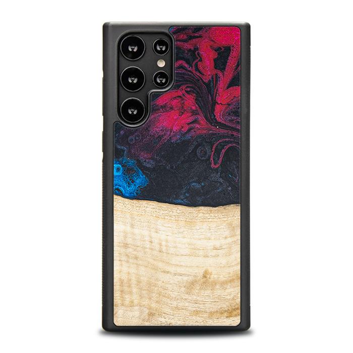 Samsung Galaxy S22 Ultra Handyhülle aus Harz und Holz - Synergy#F14