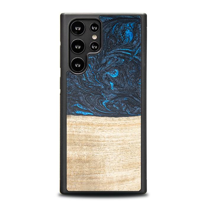 Samsung Galaxy S22 Ultra Handyhülle aus Harz und Holz - Synergy#F19