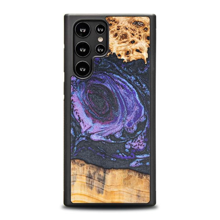 Samsung Galaxy S22 Ultra Handyhülle aus Harz und Holz - Synergy#F24