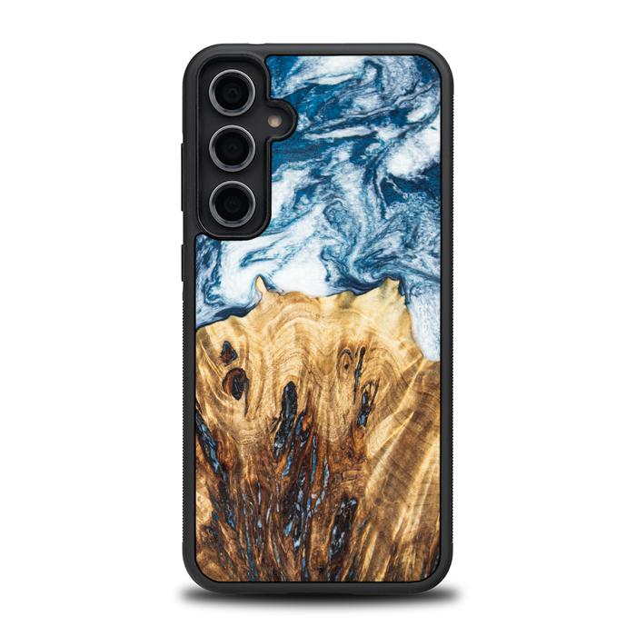 Samsung Galaxy S23 FE Handyhülle aus Harz und Holz - Synergy#E23