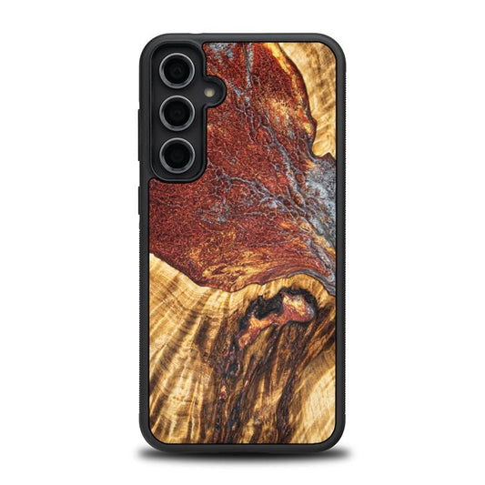 Samsung Galaxy S23 FE Handyhülle aus Harz und Holz - Synergy#E9