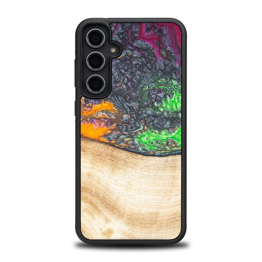 Samsung Galaxy S23 FE Handyhülle aus Harz und Holz - Synergy#F1