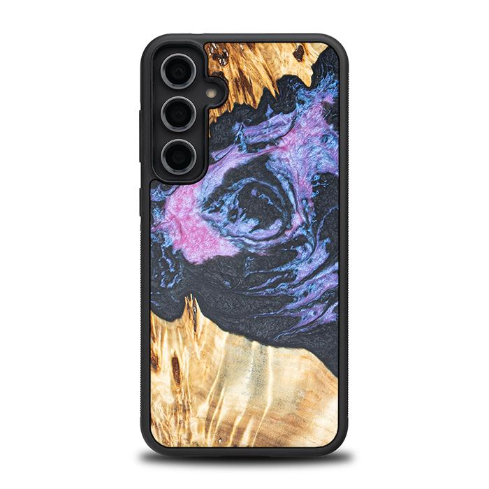 Etui na telefon Samsung Galaxy S23 FE wykonane z żywicy i drewna - Synergy# F25