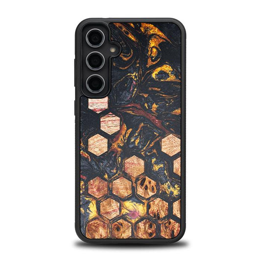 Samsung Galaxy S23 FE Handyhülle aus Harz und Holz - Synergy#F26